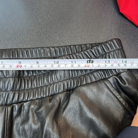 Faux leather joggers. Sz M. Thursdays label. Store in Toronto. - Picture 4 of 7